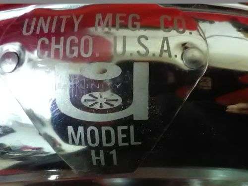 VINTAGE 50'S OR 60'S UNITY MANUFACTURING USA H1 IN CAR ADJUSTABLE SEARCH LIGHT