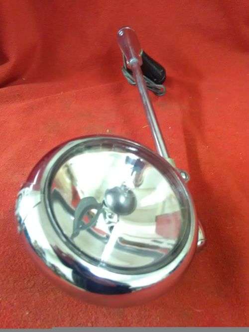 VINTAGE 50'S OR 60'S UNITY MANUFACTURING USA H1 IN CAR ADJUSTABLE SEARCH LIGHT