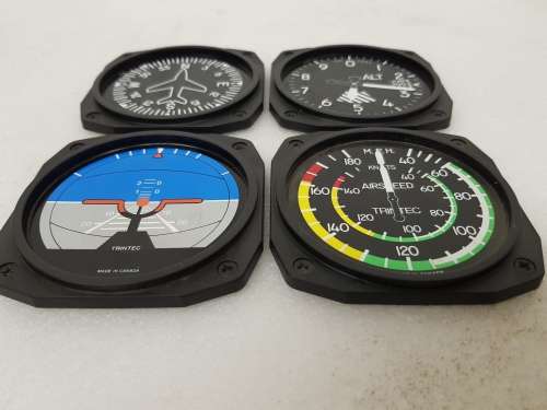FLIGHT INSTRUMENTS - DRINKS COASTER SET