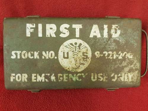 Military First Aid Box