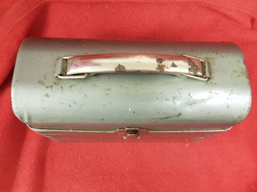 Antique Lunch Pail with Thermos flask