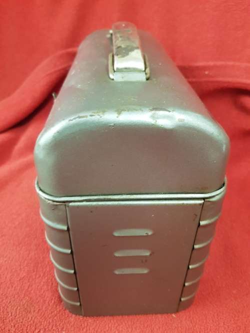 Antique Lunch Pail with Thermos flask