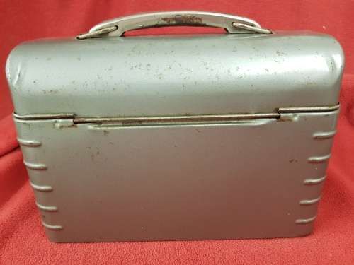 Antique Lunch Pail with Thermos flask