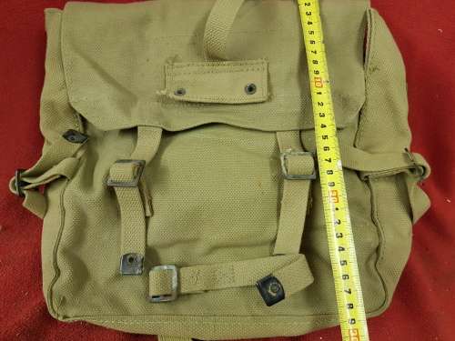 ISRAEL DEFENSE FORCE MILITARY BAG DATED 1976