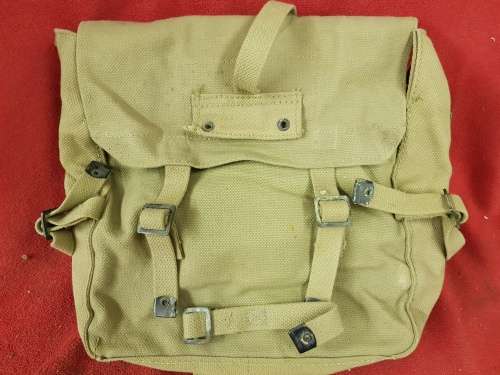 ISRAEL DEFENSE FORCE MILITARY BAG DATED 1976