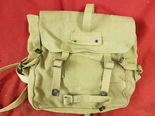 ISRAEL DEFENSE FORCE MILITARY BAG DATED 1976