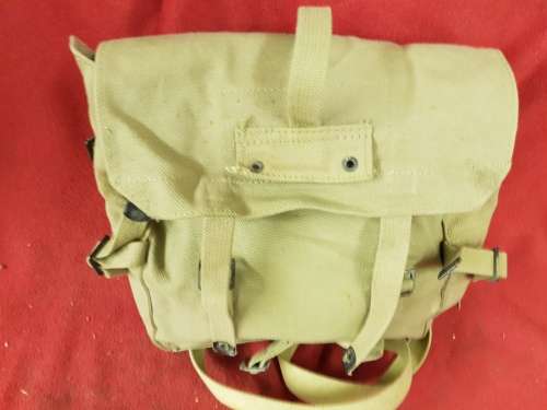 ISRAEL DEFENSE FORCE MILITARY BAG DATED 1976