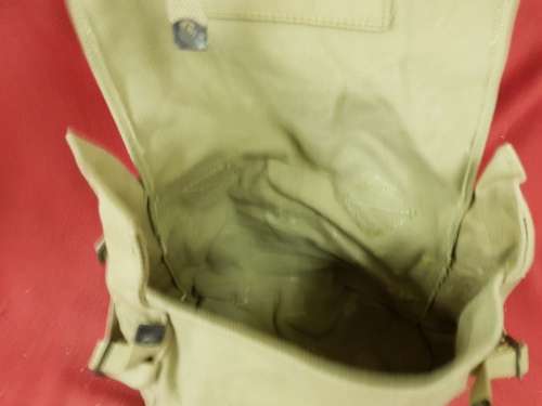 ISRAEL DEFENSE FORCE MILITARY BAG DATED 1976