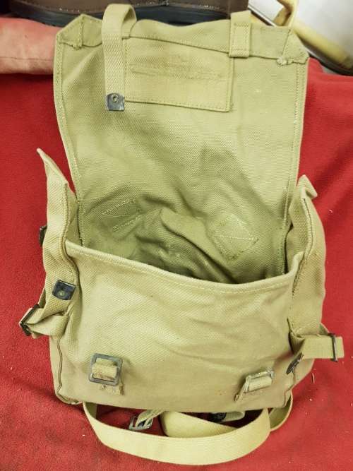 ISRAEL DEFENSE FORCE MILITARY BAG DATED 1976