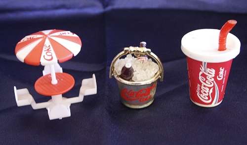 3 X COCA COLA COLLECTIBLES