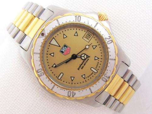 稼働 TAG HEUER 2000 Professional 974.013 TAG Heuer 2000 Champagne Men's Watch - 974.013 for sale