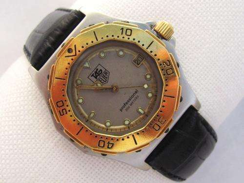 RARE AUTHENTIC TAG HEUER 3000 SERIES 2TONE QUARTZ MIDSIZE DIVERWATCH - MAKE ME AN OFFER??!!