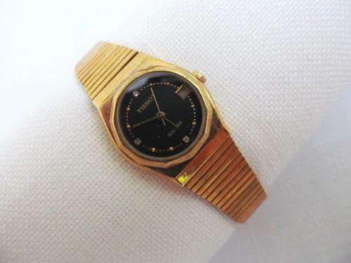 TISSOT SEASTAR DATE GOLDPLATED AUTOMATIC LADIES WATCH