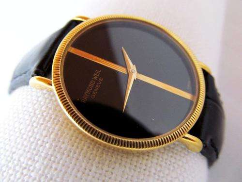 RAYMOND WEIL GENEVE 18kt GOLDPLATED HANDWIND MENS WATCH - OPEN TO OFFERS?