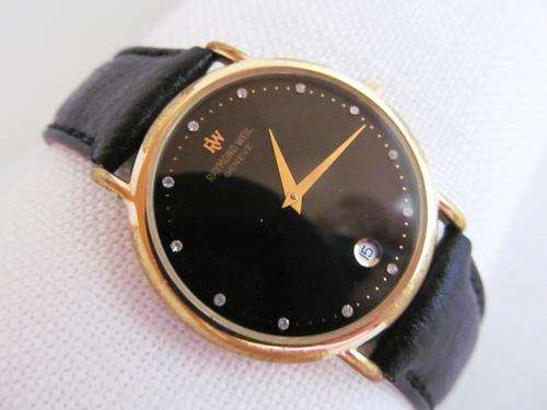 RAYMOND WEIL GENEVE 18KT GOLD PLATED MENS QUARTZ WATCH