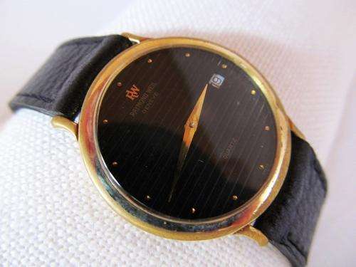 RAYMOND WEIL GENEVE 18kt GOLD PLATED MENS WATCH QUARTZ 9120 - OPEN TO OFFERS?