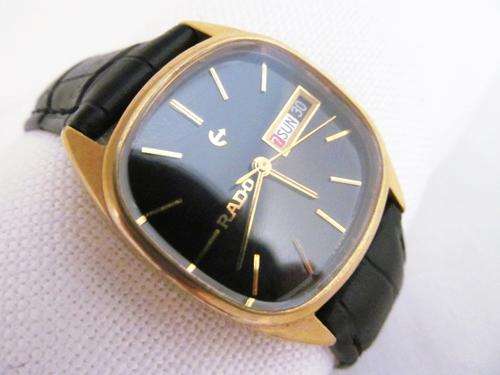 RADO DAYDATE GOLDPLATED HANDWIND MENS WATCH - OPEN TO OFFERS?