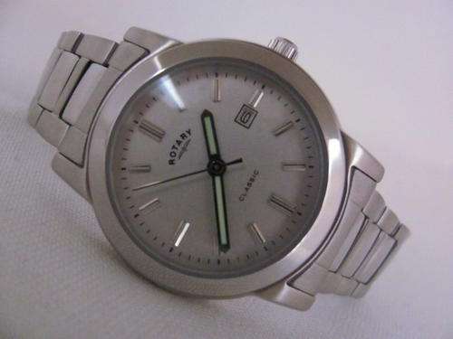 NEW ROTARY CLASSICS DOLPHIN LADIES ST/ST BRACELET WATCH