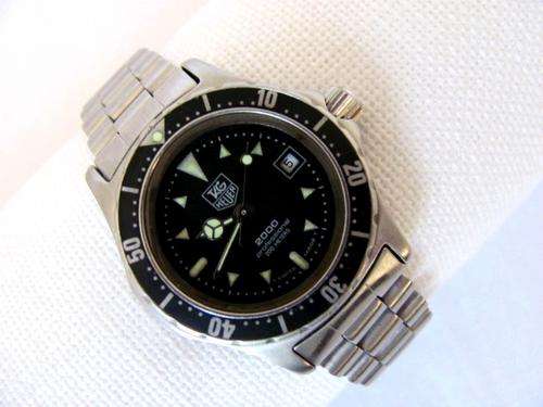 RARE TAG HEUER 2000 SERIES SS QUARTZ LADIES DIVERWATCH