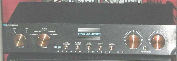 PS Audio Elite Plus Stereo Preamp/Amplifier - Very Rare!