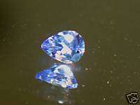 STUNNING!! NATURAL TANZANITE - PEAR SHAPE -  0.15cts -  VVS