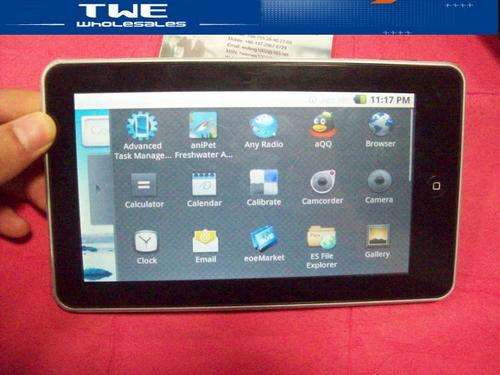 7 inch android 2.1 M701, WIFI,webcam, 3G,TCC8902 TABLET PC, HDMI port,Two spot Touch screen PC ePAD