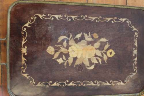 Beautiful Italian inlaid tray