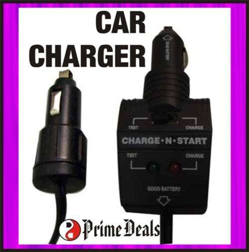 CHARGE & START CAR CHARGER - Do not get caught with a flat battery unexpectedly!!!