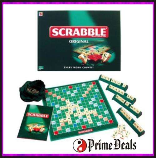SCRABBLE BOARD GAME - Where every word counts!