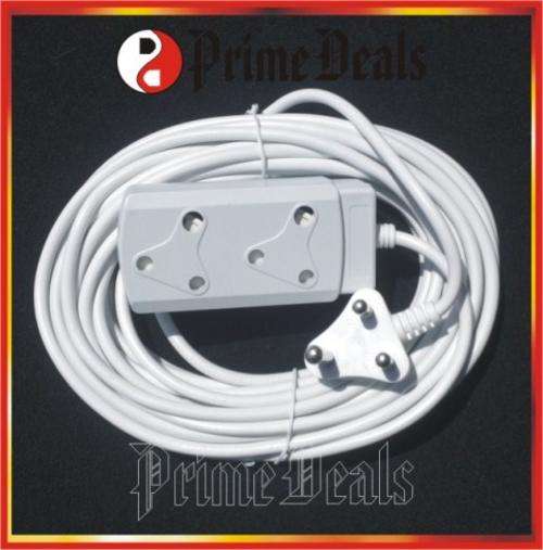 3 to GO!! 10m EXTENSION CORD with a TWO-WAY MULTI-PLUG - 16A, 250V PLUG - GET IT NOW!!