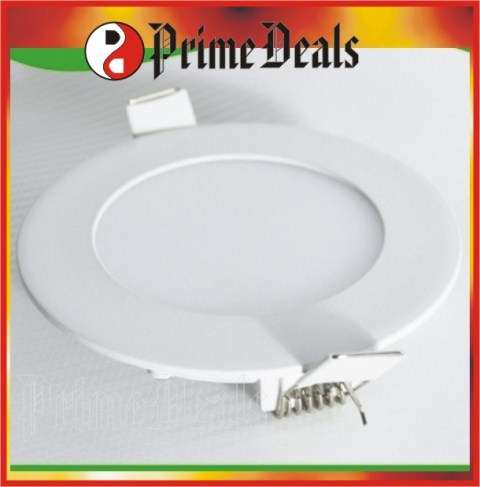 8 to GO!! 6W ROUND LED PANEL LIGHT - White - Modern, Stylish & Energy Saving - COMPLETE WITH DRIVER!