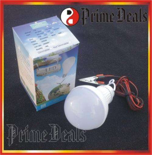 12V 7W LED BULB - Ideal for camping, load shedding, etc. - 6 to Go!!