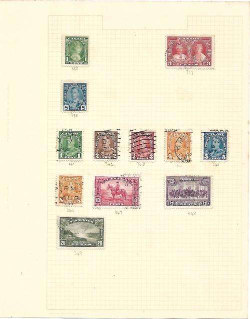 92 PAGED SHIELD STAMP ALBUM WITH AN ACCUMULATION OF USA, CANADA, MEXICO, AND BRAZIL STAMPS