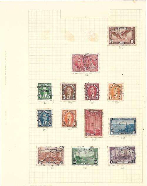 92 PAGED SHIELD STAMP ALBUM WITH AN ACCUMULATION OF USA, CANADA, MEXICO, AND BRAZIL STAMPS