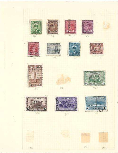 92 PAGED SHIELD STAMP ALBUM WITH AN ACCUMULATION OF USA, CANADA, MEXICO, AND BRAZIL STAMPS
