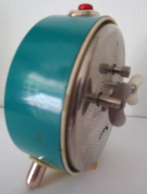 1970's New Old Stock Vintage  Russian KUCO 4 Jewels Original Mechanical  Alarm Clock