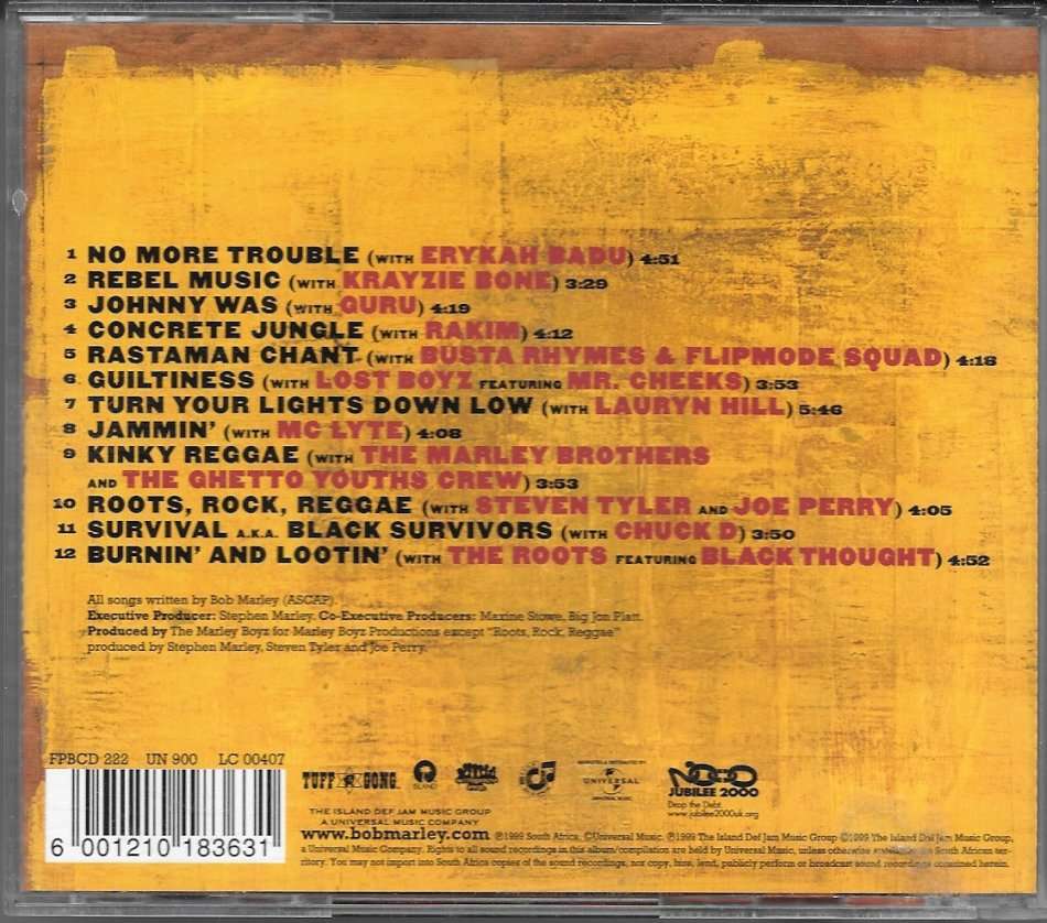 BOB MARLEY - Chant down Babylon