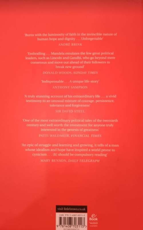 NELSON MANDELA Long Walk to Freedom