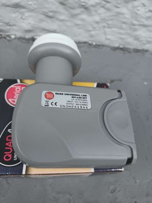 Aerial King quad 4 universal LNB