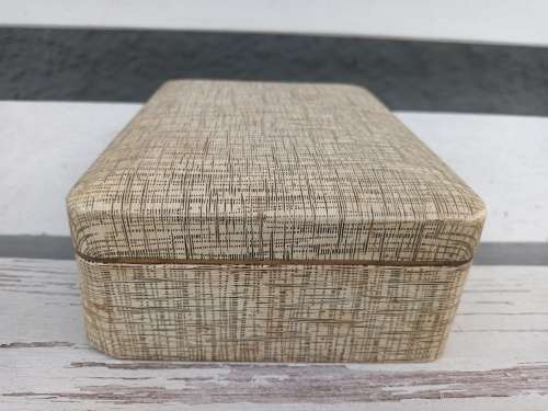 VINTAGE Farrington Texol Jewelry Box made in U.S.A.