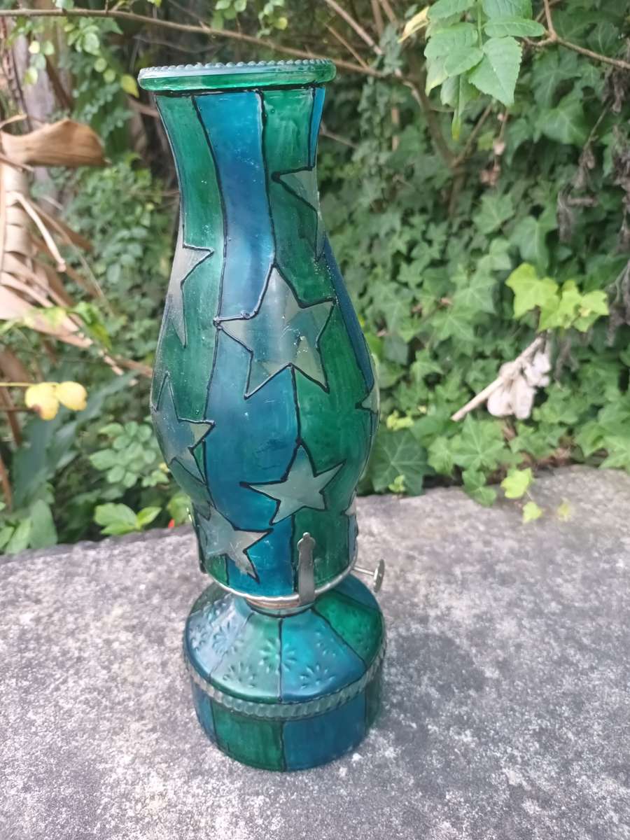 VINTAGE Paraffin Lamp