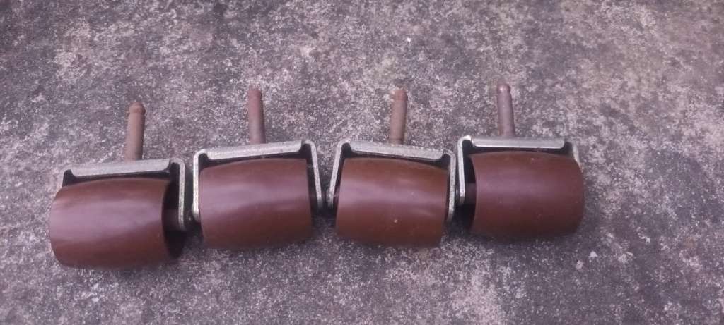 4 Piece Bed Castor Wheels
