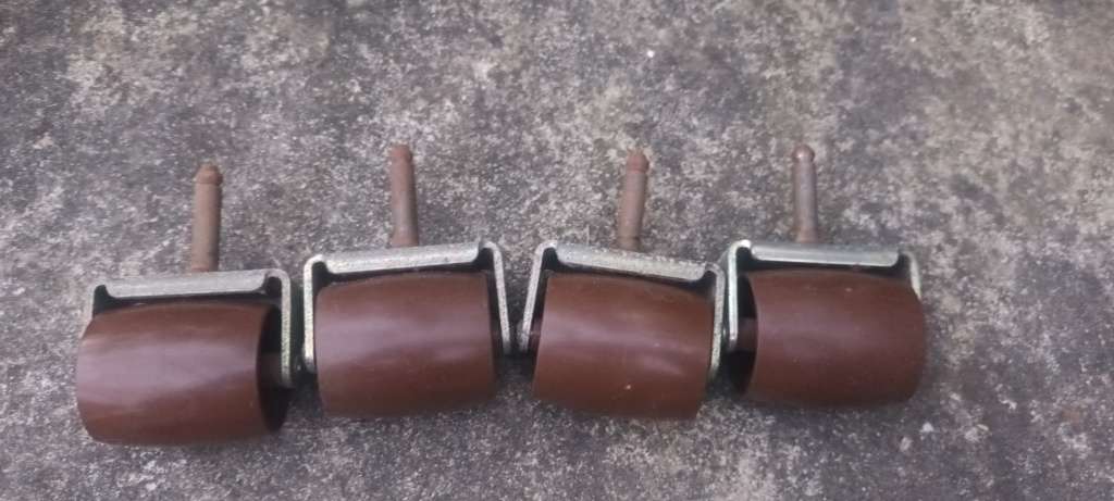 4 Piece Bed Castor Wheels