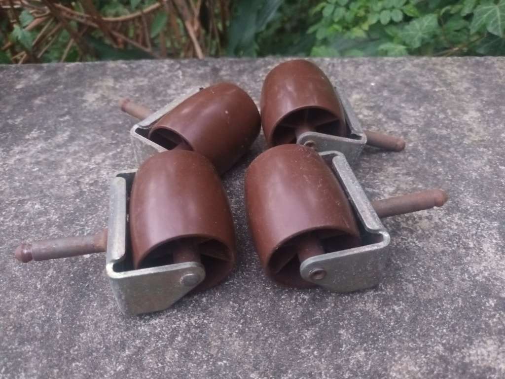 4 Piece Bed Castor Wheels