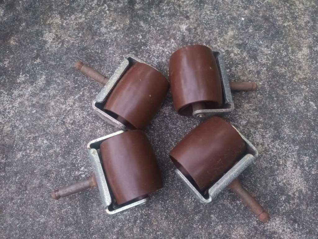 4 Piece Bed Castor Wheels