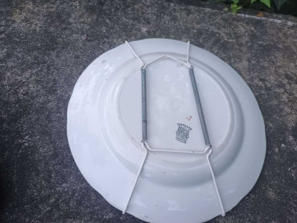 Antique Copeland Spode Peacock Plate