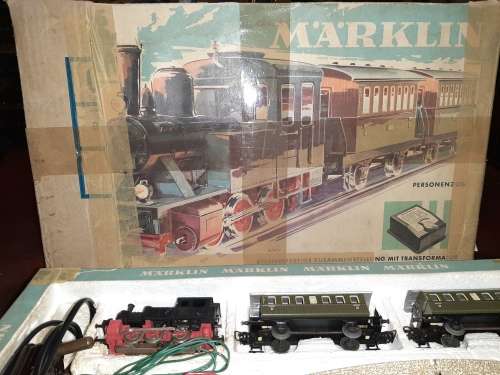 Vintage Marklin Train Set from 1960s in original box.