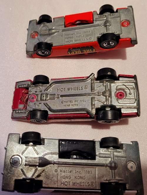 3 Vintage Hot Wheels / Crash Crack Up Cars / Issued 1983 and 1984