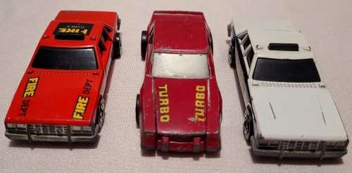 3 Vintage Hot Wheels / Crash Crack Up Cars / Issued 1983 and 1984