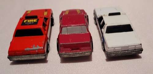 3 Vintage Hot Wheels / Crash Crack Up Cars / Issued 1983 and 1984